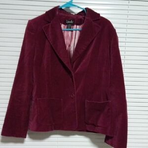 Rafaella Deep Red Women's Blazer